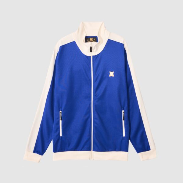 "Proof" Blue Track Top