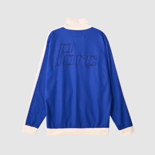 "Proof" Blue Track Top