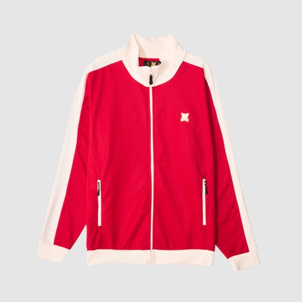 "Proof" Red Track Top