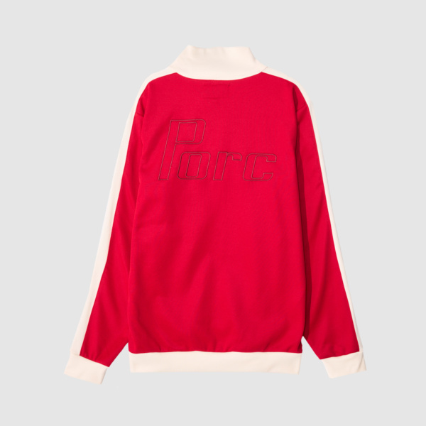 "Proof" Red Track Top