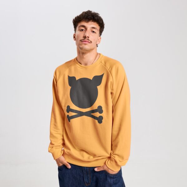 "Logo" Brown Sweatshirt