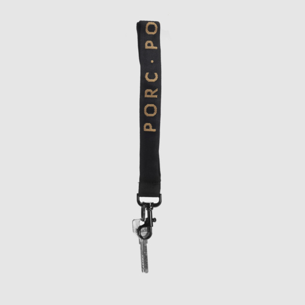 "Elements" Black/Brown Small Keystrap
