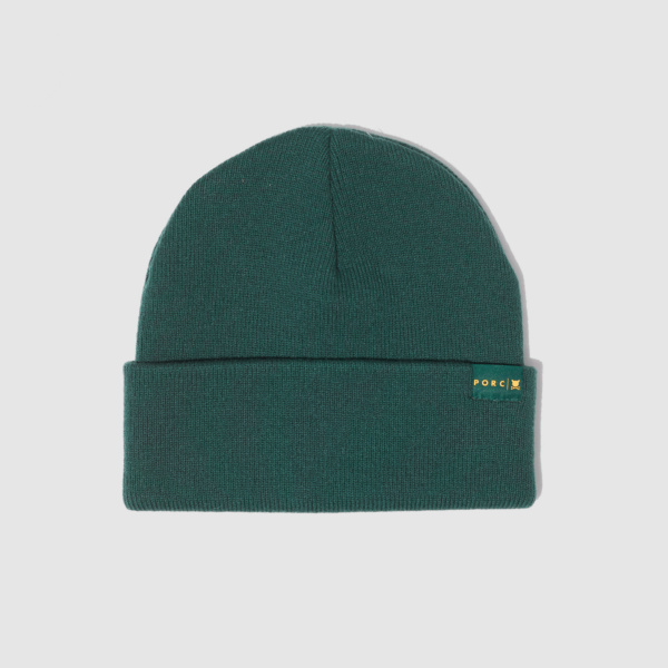 "Factor" Green Beanie