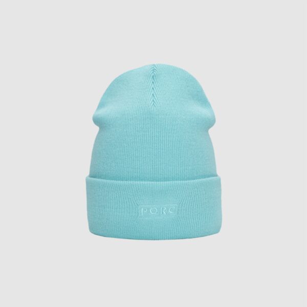 "Nugget" Aqua Beanie