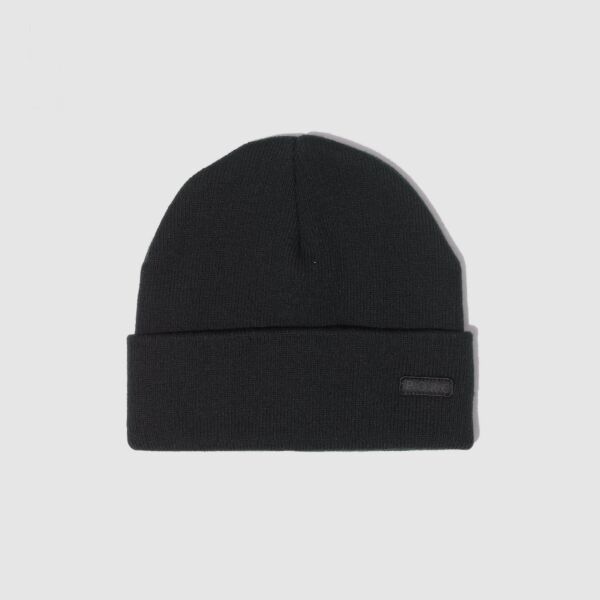 "Sector" Black Beanie
