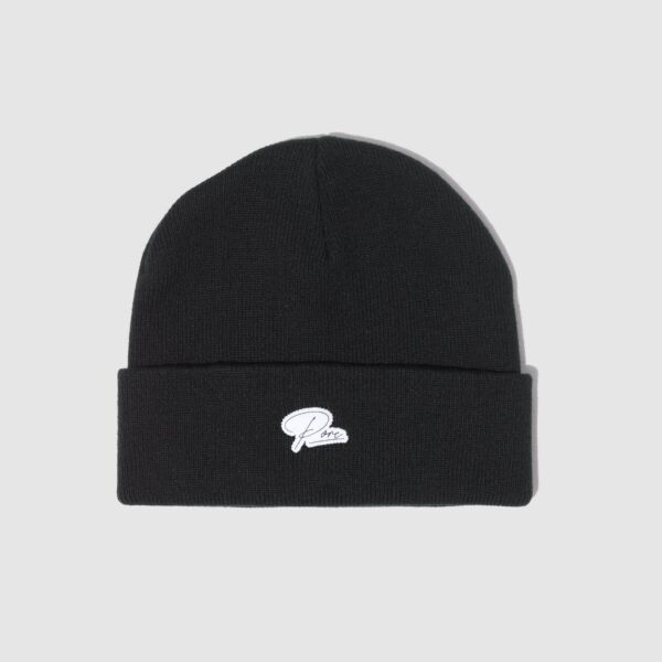 "Signature" Black Beanie