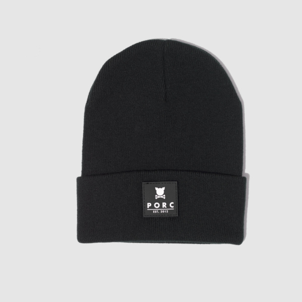 "Supply" Black Beanie