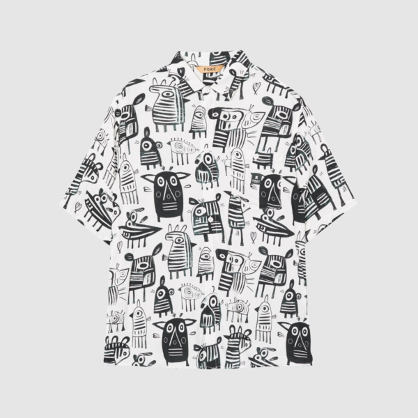 "Tribe" Black/White Shirt