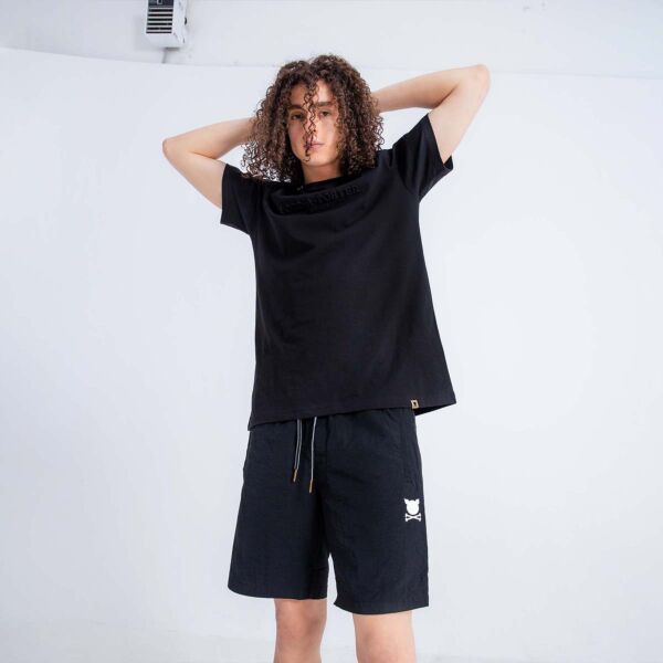 "Container" Black Shorts