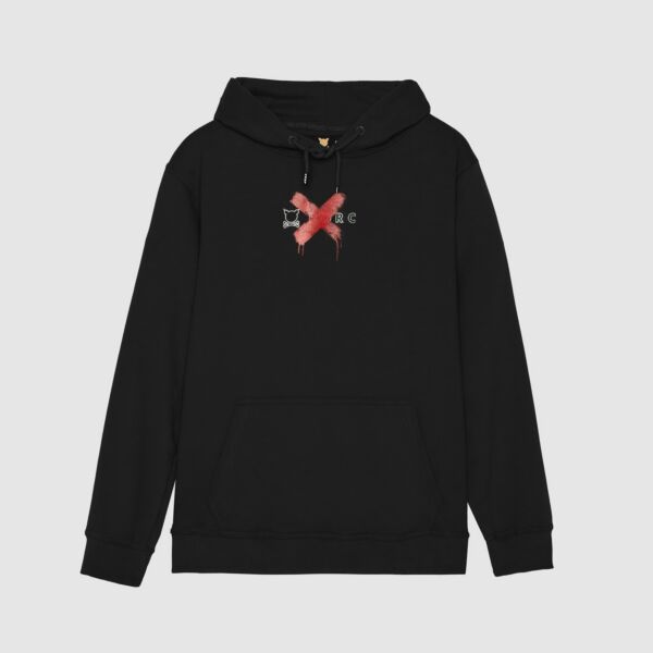 "DXSSIII_009" Black Hooded Sweat