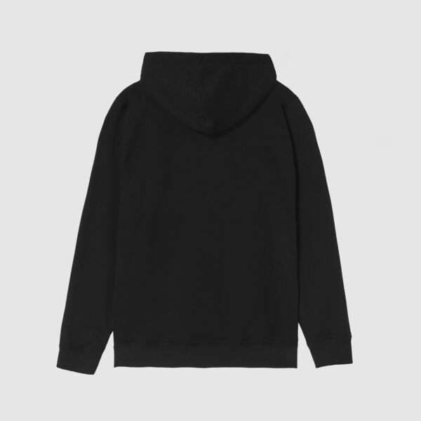 "Logo" Black Hooded Sweat