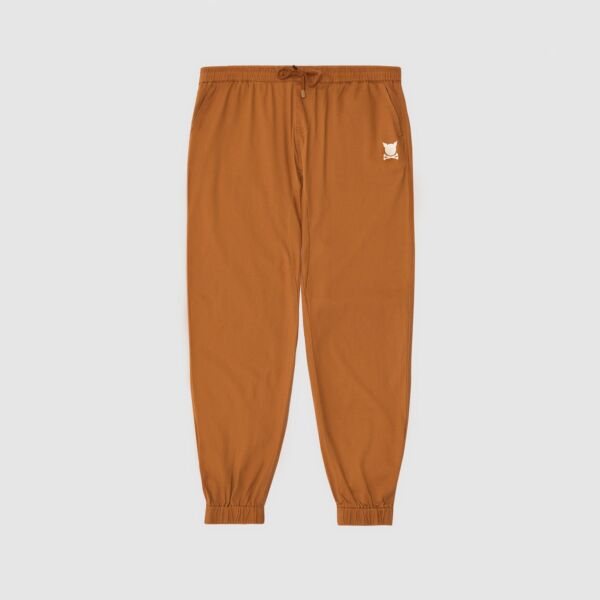 "Essential Logo" Brown Joggers