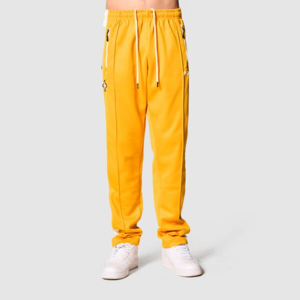 "League" Mustard Track Pants