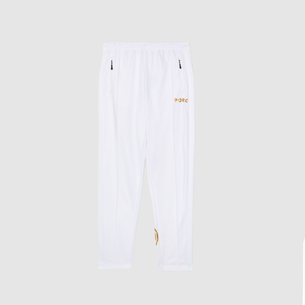 "Prime" White Track Pants