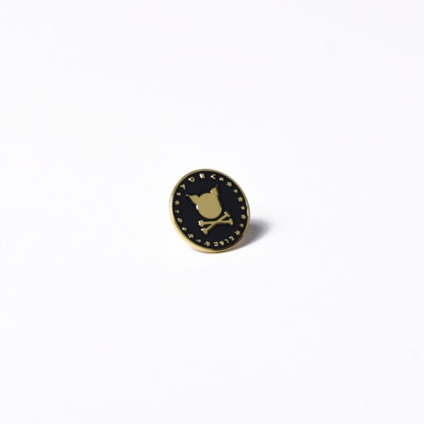 "Full Moon" Metallic Pin