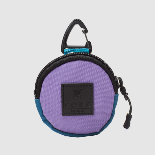 "Round About" Purple Pocket Pouch