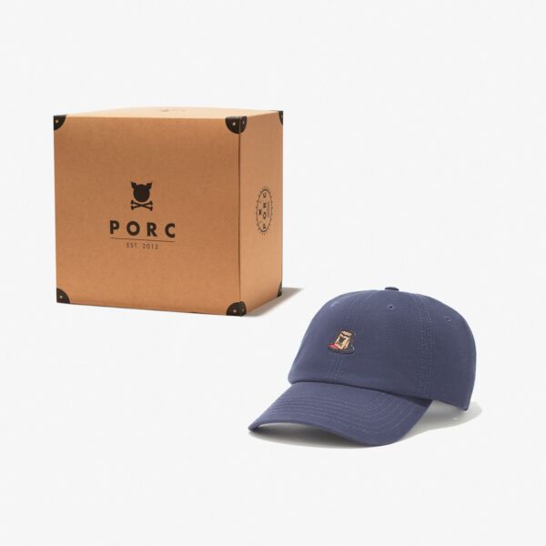 "Lunch" Navy Dad Hat