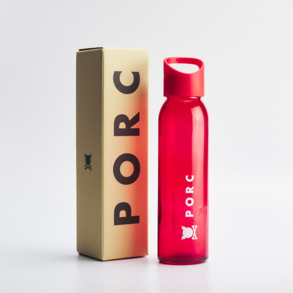 "Elements" Red Hydration Bottle