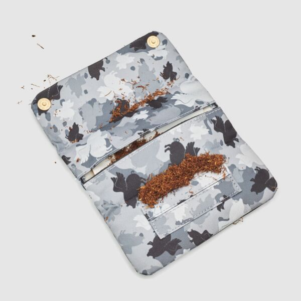 "Logo" Camouflage Grey Tobacco Wallet