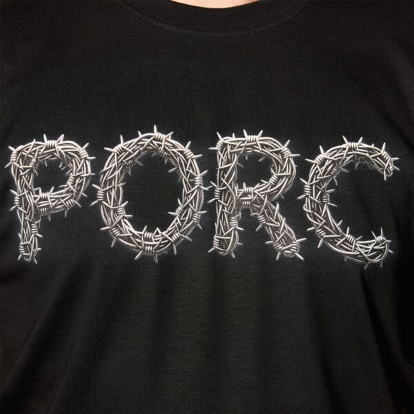 "Barbed" Black T-Shirt