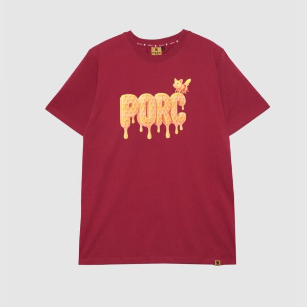 "Beez" Burgundy T-Shirt