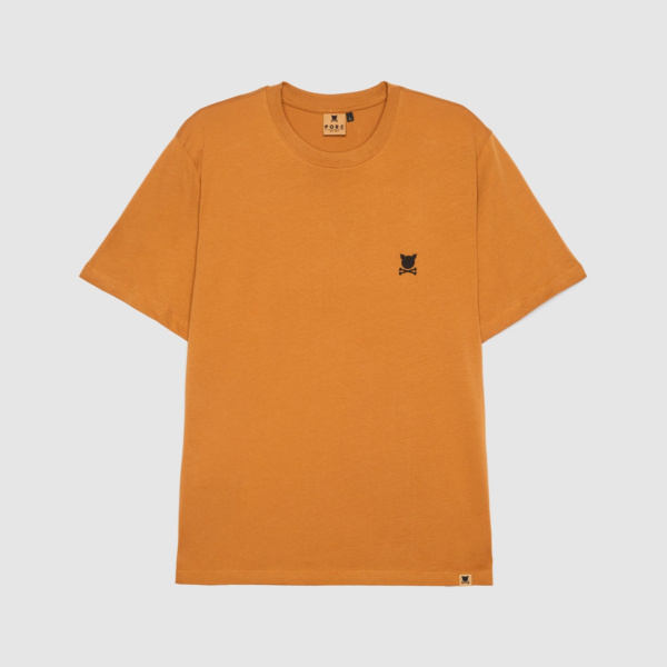 "Essential Logo" Brown T-Shirt