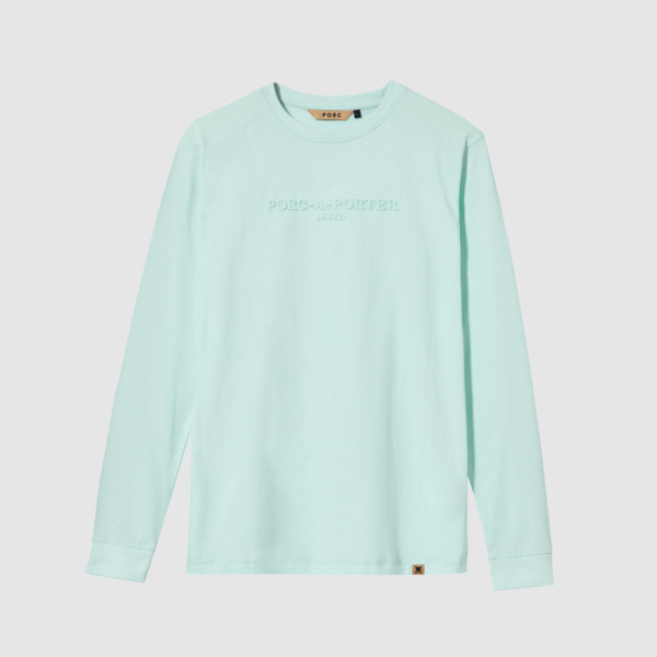 "Mark" Mint LongsleeveT-Shirt