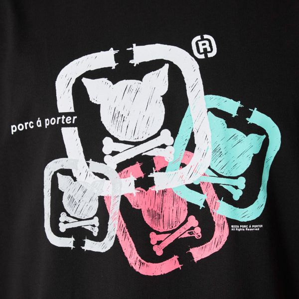 "Stack" Black T-Shirt