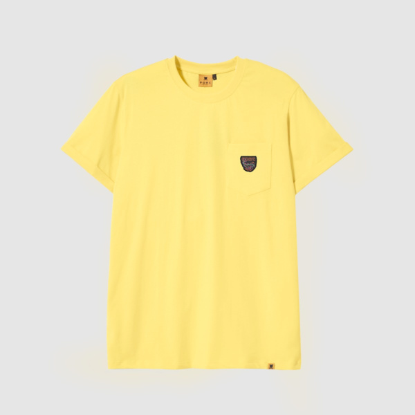 "Sushi" Yellow Pocket T-Shirt