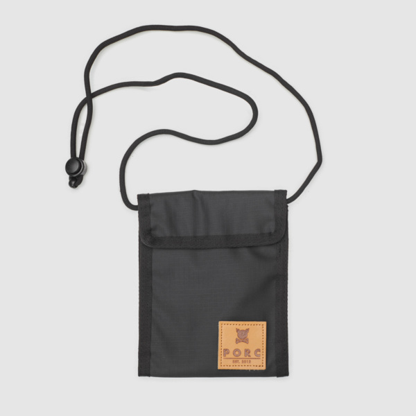 "Trespass" Black Wallet