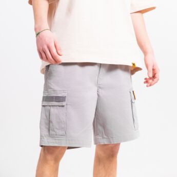 "Collect" Stone Cargo Shorts