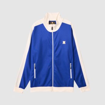 "Proof" Blue Track Top