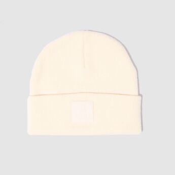 "Concealed" Off White Beanie