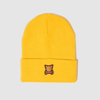 "Determined" Mustard Beanie