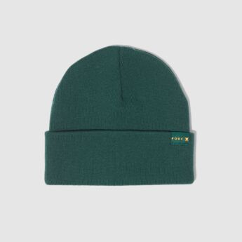 "Factor" Green Beanie