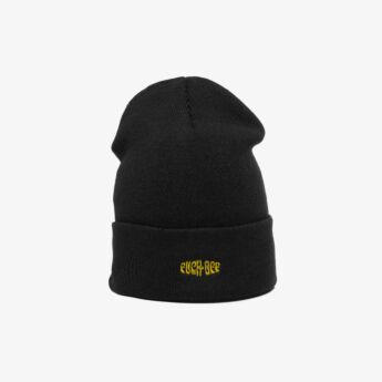 "FCK OFF" Black Beanie