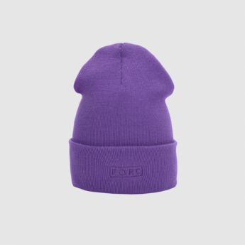 "Nugget" Purple Beanie