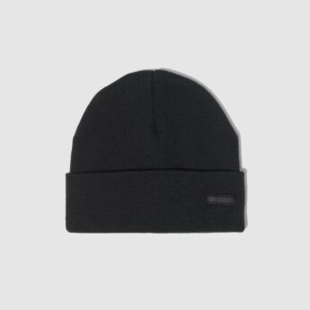 "Sector" Black Beanie