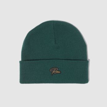 "Signature" Green Beanie
