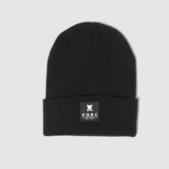 "Supply" Black Beanie