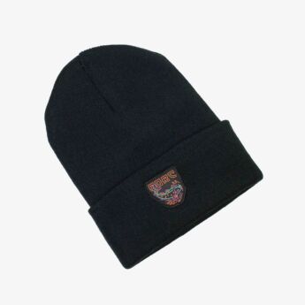 "Sushi" Black Beanie