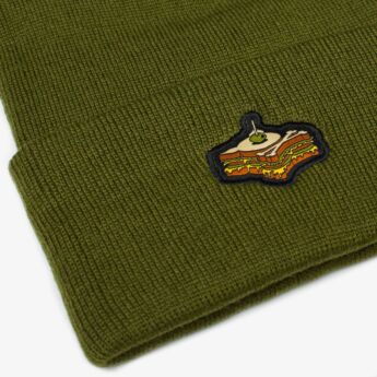 "Toast" Olive Beanie