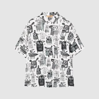 "Tribe" Black/White Shirt