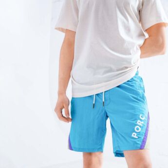 "Container" Blue/Olive Shorts