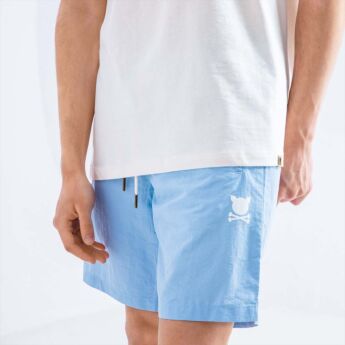"Container" Blue Shorts