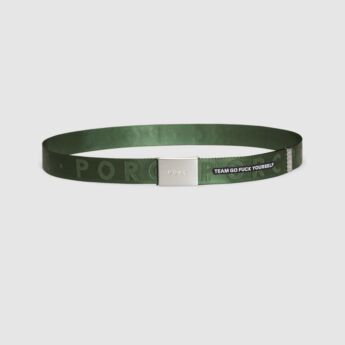 "TGFY" Olive Belt
