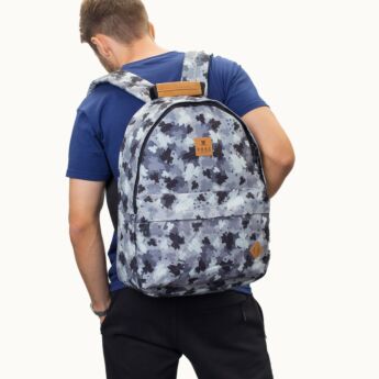 "Camouflage" Grey Backpack
