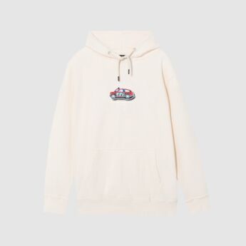 "1312" Off White Hooded Sweat