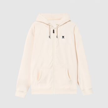 "Essential Logo" Zipper Hooded Sweat