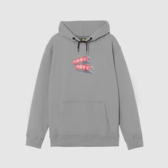 "Cargo" Charcoal Hooded Sweat